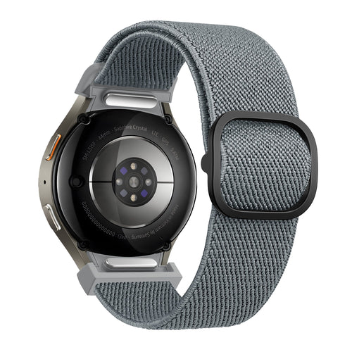 Bandz Samsung Galaxy Watch 5 Pro Elastic Strap 'Easy Fit' (Greyblue)