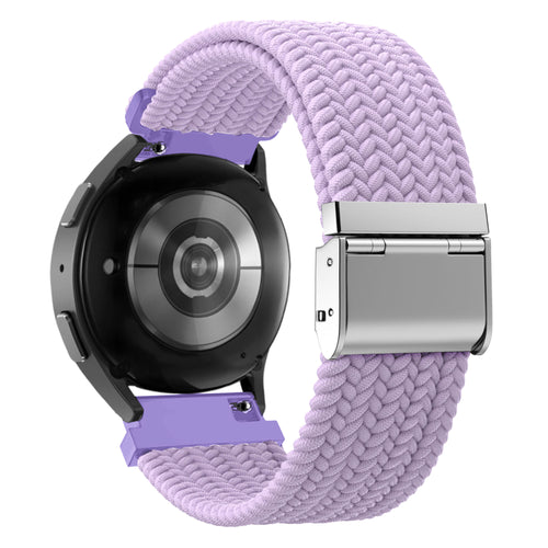 Bandz Garmin Vivomove Trend Woven Nylon Strap (Light Purple)