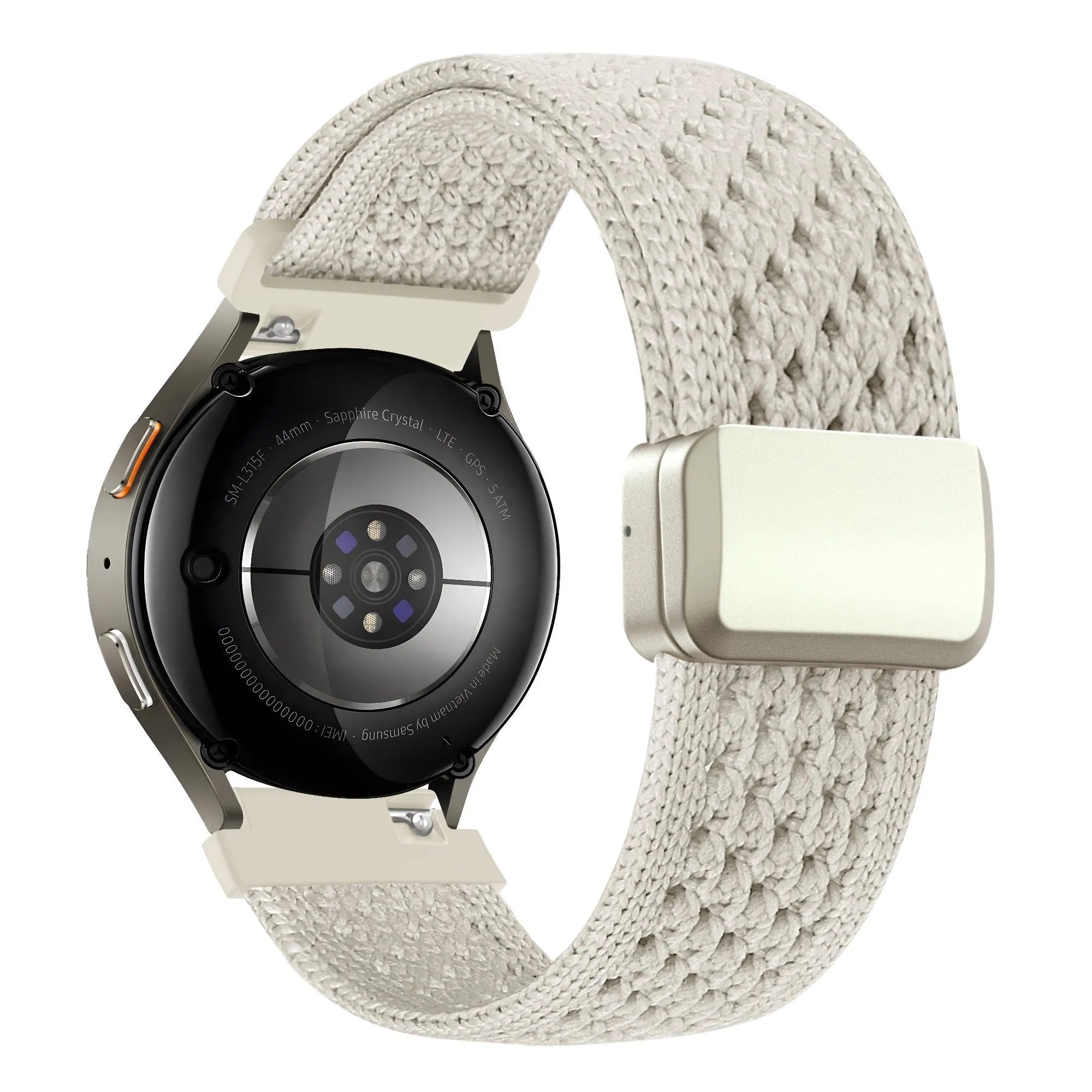 Bandz Gard Pro Health Smartwatch 3 - 41mm Vintage Nylon Strap (Starlight)