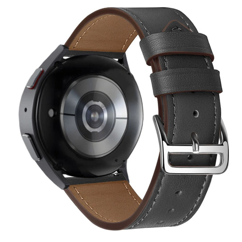 Bandz Suunto Run Leather Strap 'Deluxe' (Black)