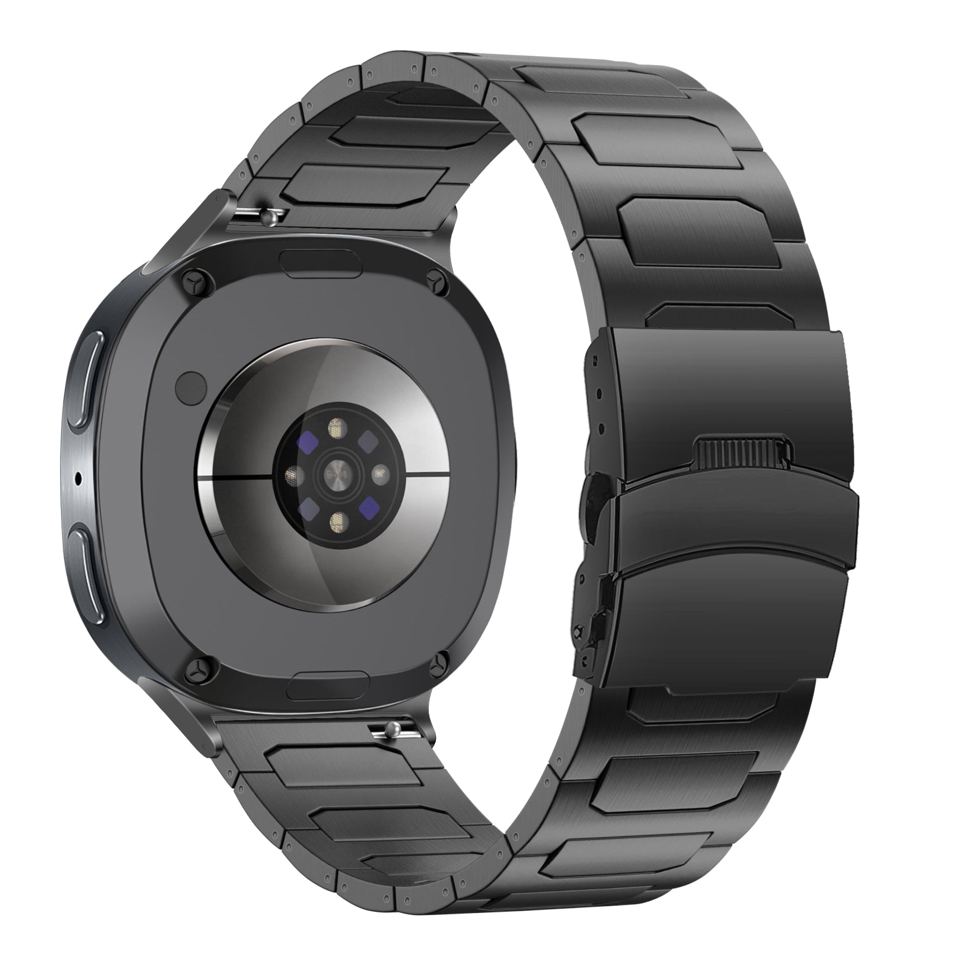 Bandz Samsung Galaxy Watch 8 - 44mm Titanium Strap 'Deluxe' (Black)
