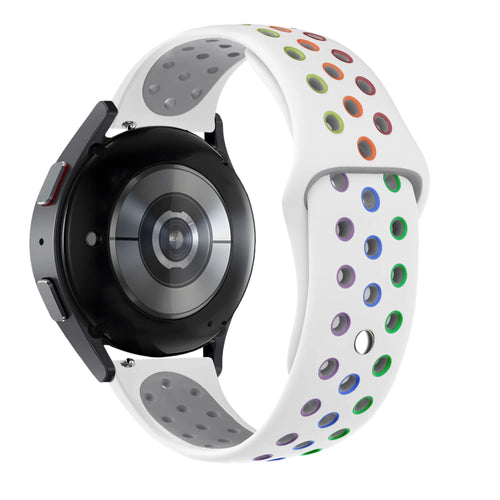 Bandz Coros Pace 2 Sport Strap 'Deluxe' (White/Colourful)