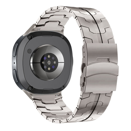 Bandz Samsung Galaxy Watch 8 - 40mm Titanium Strap 'Iron' (Titanium)