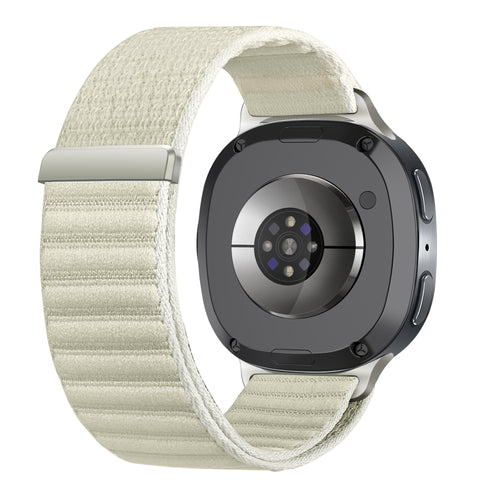 Samsung Galaxy Watch 8 Classic Wave Nylon Strap (Starlight)