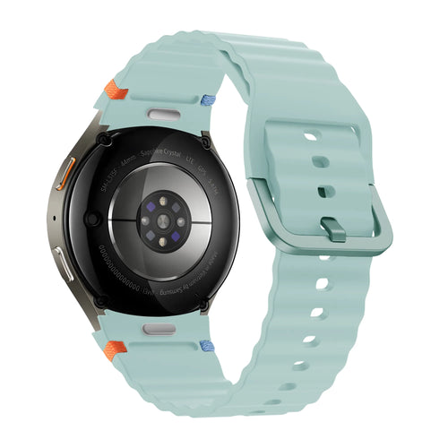 Bandz Samsung Galaxy Watch 7 - 44mm Wave Strap 'Easy Fit' (Mint)