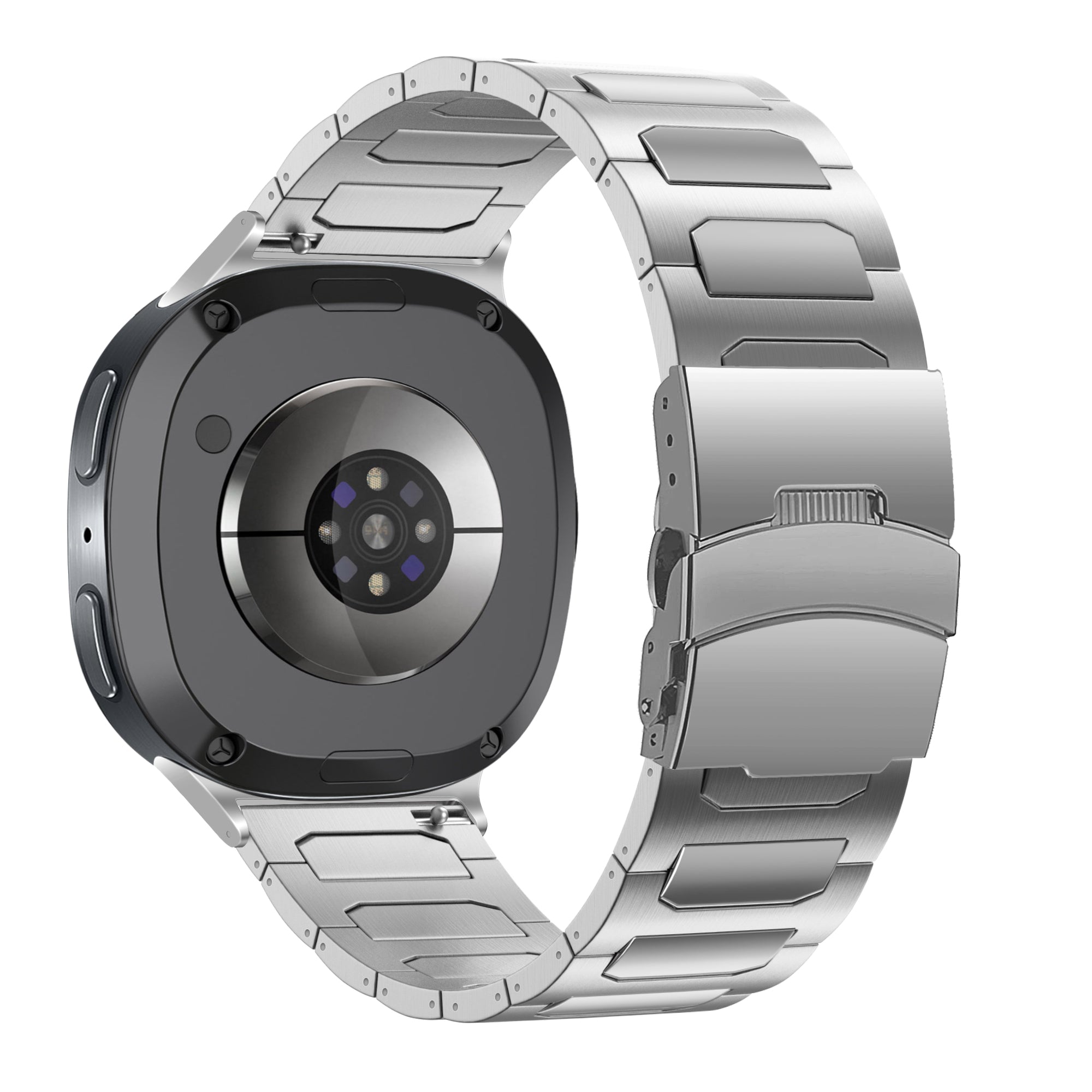 Bandz Samsung Galaxy Watch 9 - 44mm Titanium Strap 'Deluxe' (Silver)
