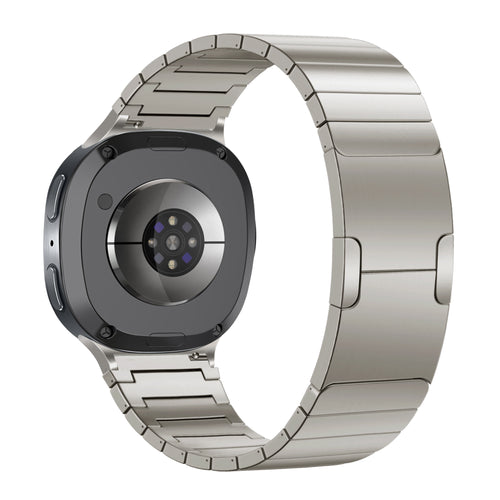 Bandz Samsung Galaxy Watch 8 Classic Titanium Strap 'One Bead' (Titanium)