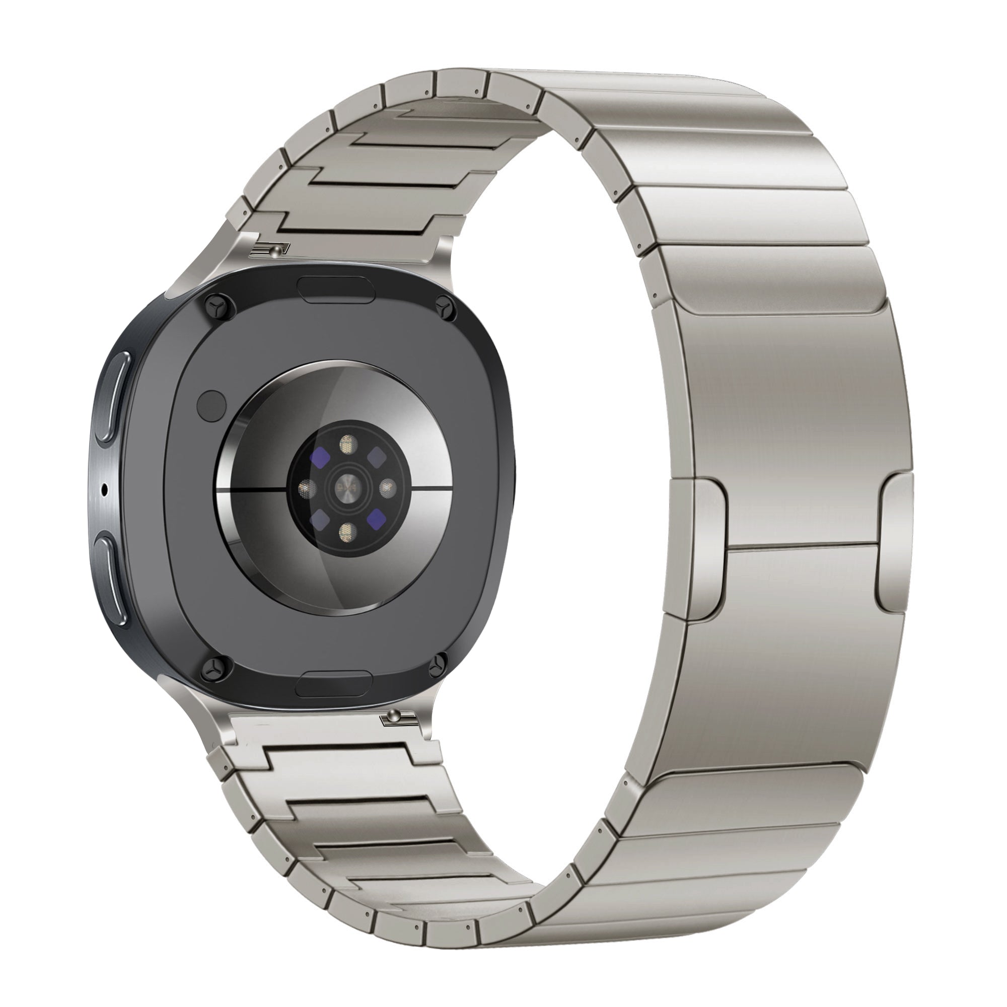 Bandz Samsung Galaxy Watch 8 Classic Titanium Strap 'One Bead' (Titanium)