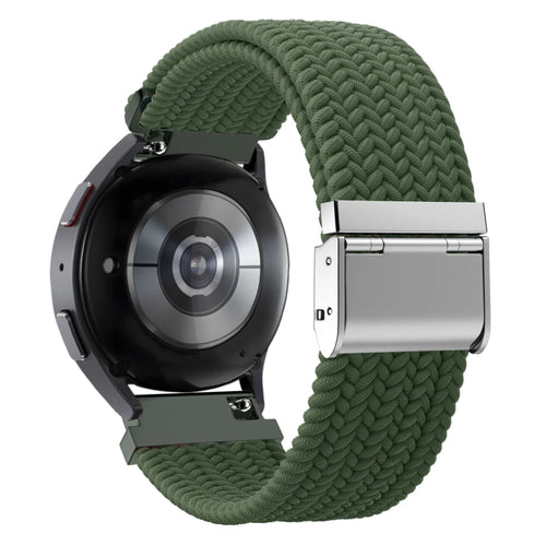 Bandz Suunto Run Woven Nylon Strap (Olive Green)