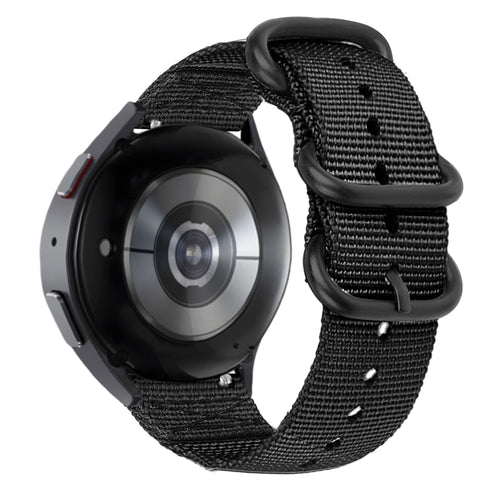BALR Huawei Watch GT 3 Pro 46mm Nylon Strap with Buckle (Black)