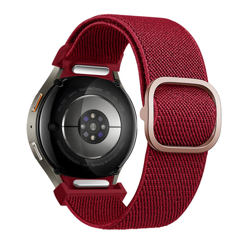 Bandz Samsung Galaxy Watch 6 - 40mm Elastic Strap 'Easy Fit' (Red)