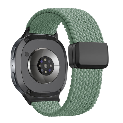 Bandz Samsung Galaxy Watch 9 - 44mm Magnetic Braided Strap (Viridian)