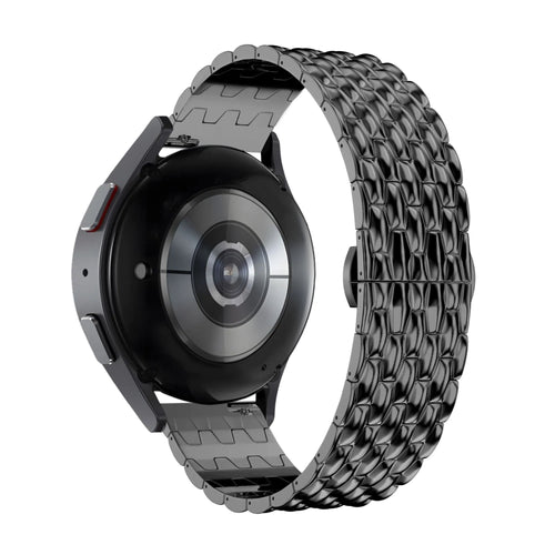 Bandz Suunto Vertical Steel Strap 'Dragon' (Black)