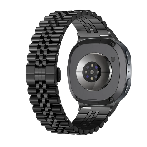 Samsung Galaxy Watch 8 - 44mm Jubilee Steel Strap (Black)