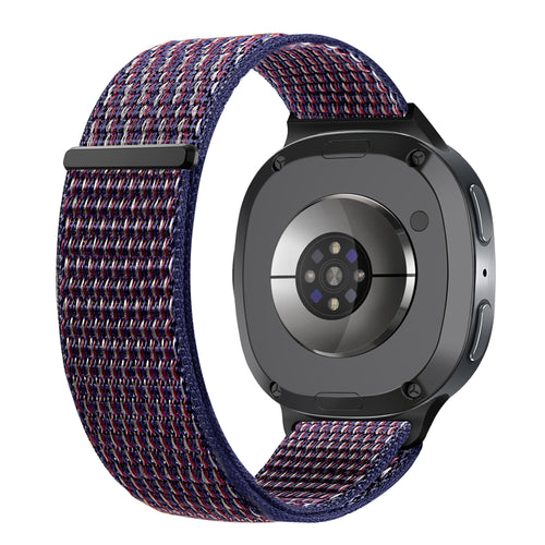 Samsung Galaxy Watch 8 - 44mm Nylon Strap (Indigo Blue)