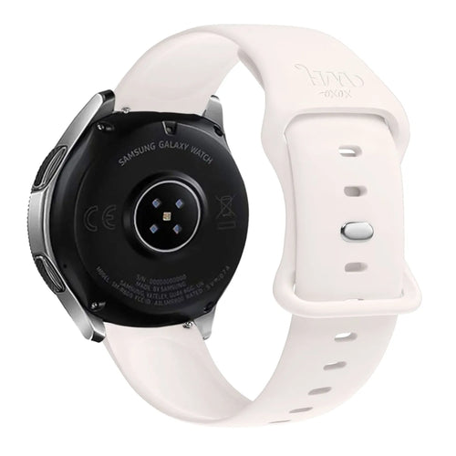 xoxo Wildhearts Fossil Gen 5e 44mm Silicone Strap (Beige)