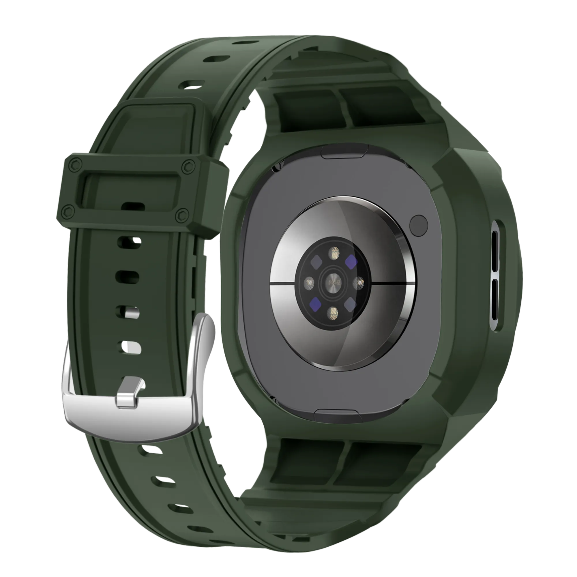 Samsung Galaxy Watch 8 - 44mm TPU Strap with Frame (Green)