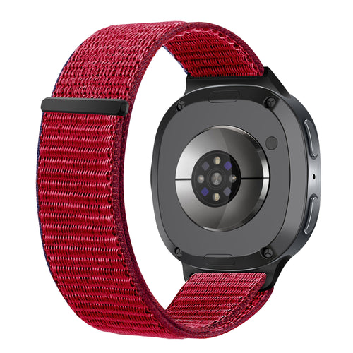 Samsung Galaxy Watch 9 - 40mm Nylon Strap (Red Mix)