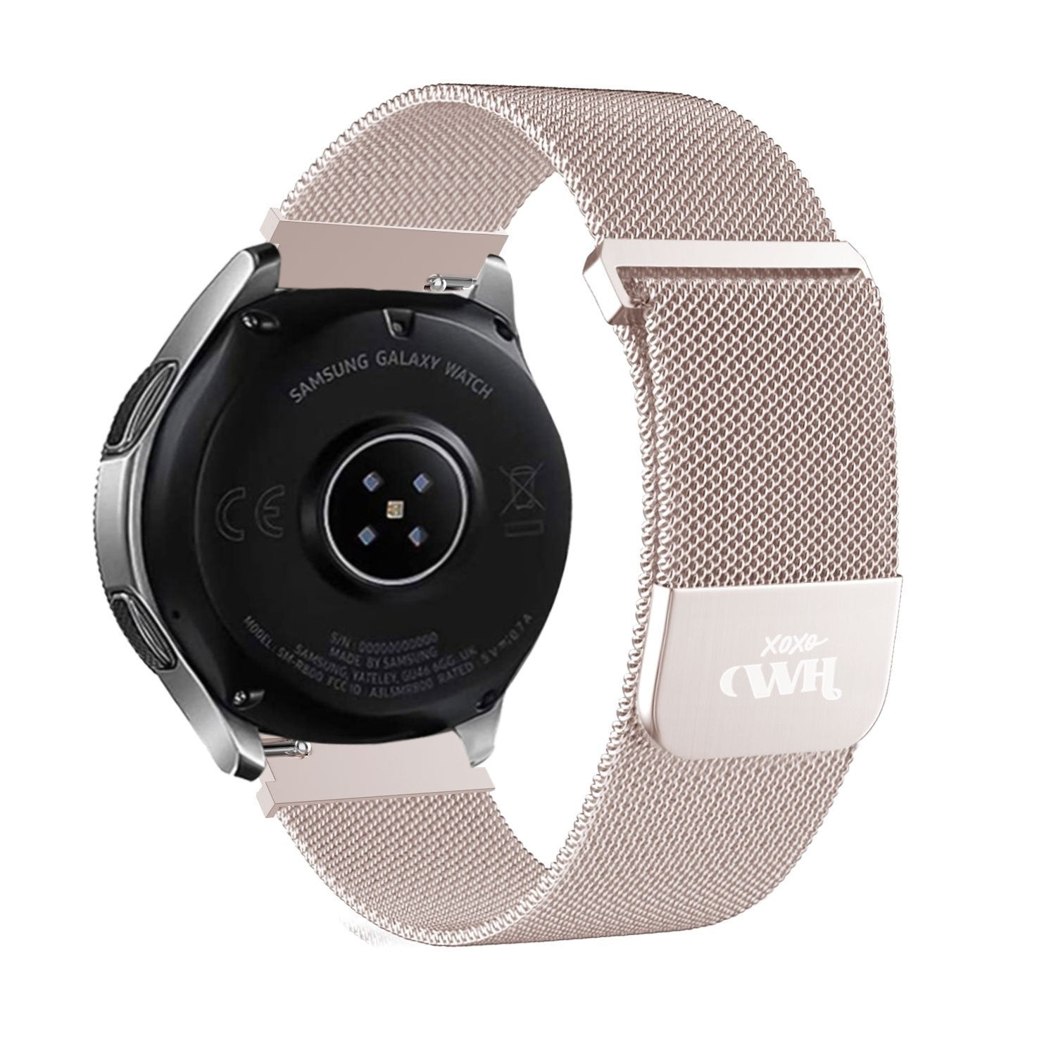 xoxo Wildhearts Samsung Galaxy Watch 46mm Milanese Strap (Rose Pink)