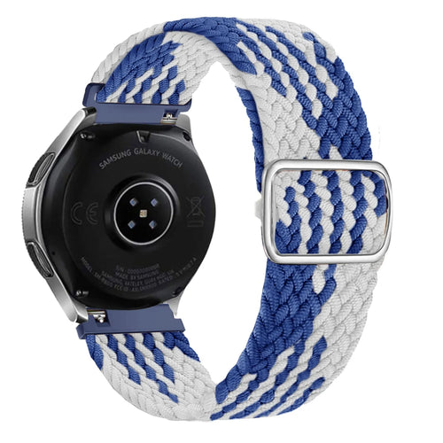 Oppo Watch S Adjustable Braided Strap (Blue/White)