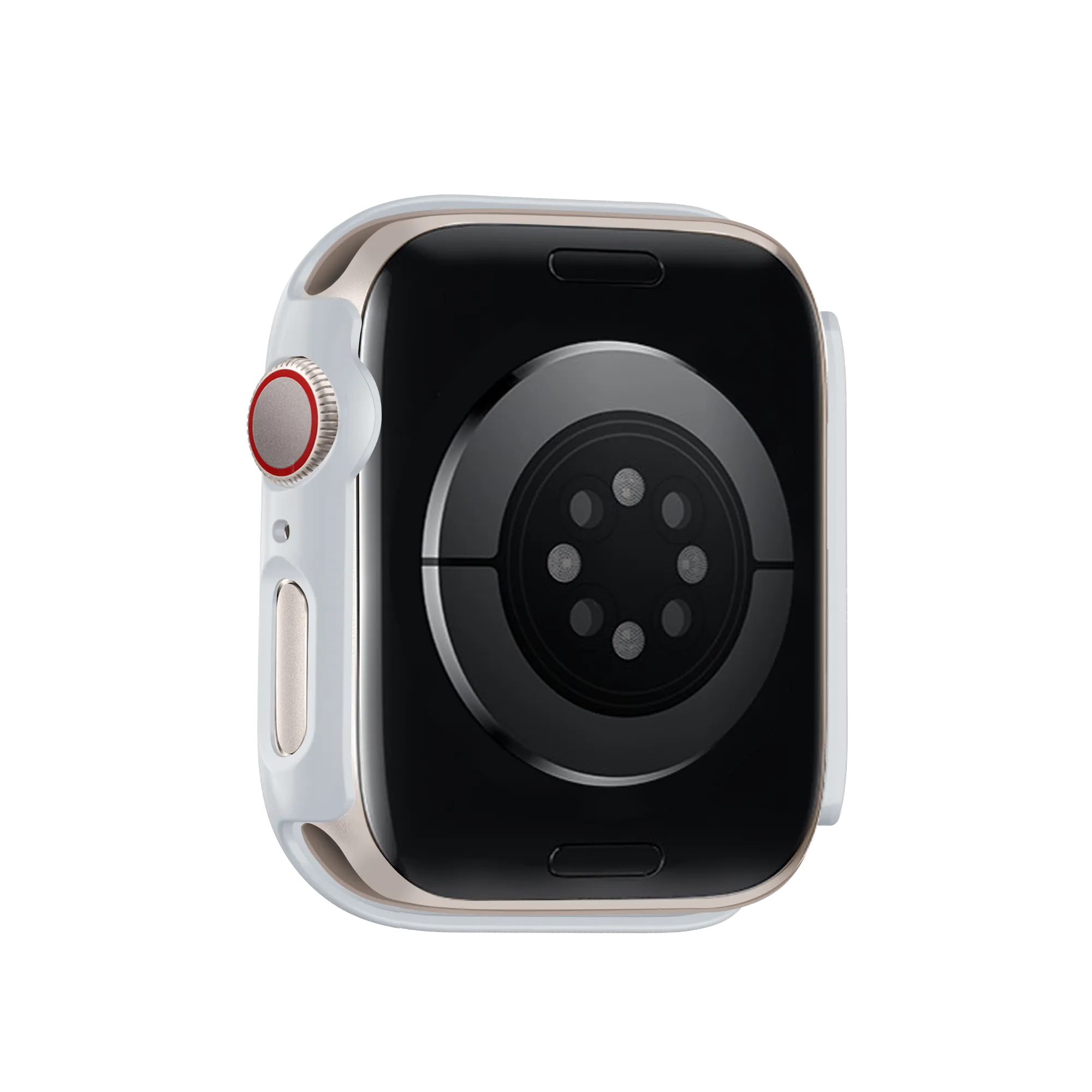 Bandz Apple Watch 10/11 PC Case with Glass (Silver)