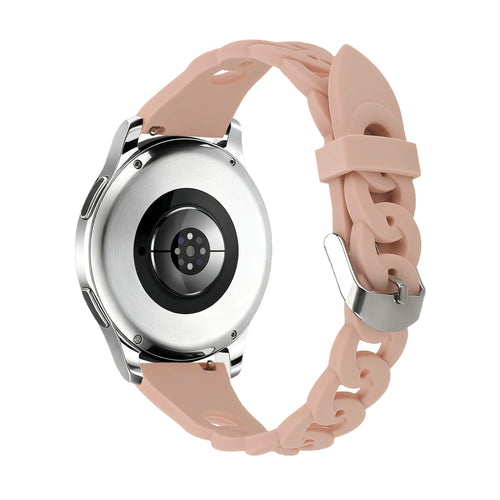 Bandz Xiaomi Amazfit GTS Silicone Strap 'Chains' (Pink)
