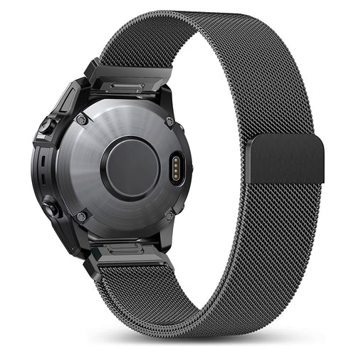 Garmin Descent G1 Premium Milanese Strap (Black)