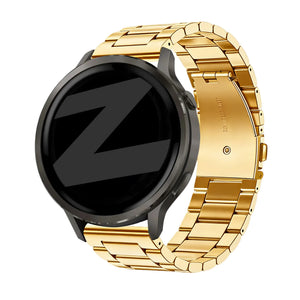 Bandz Garmin Forerunner 265s Steel Strap 'Classic' (Gold)