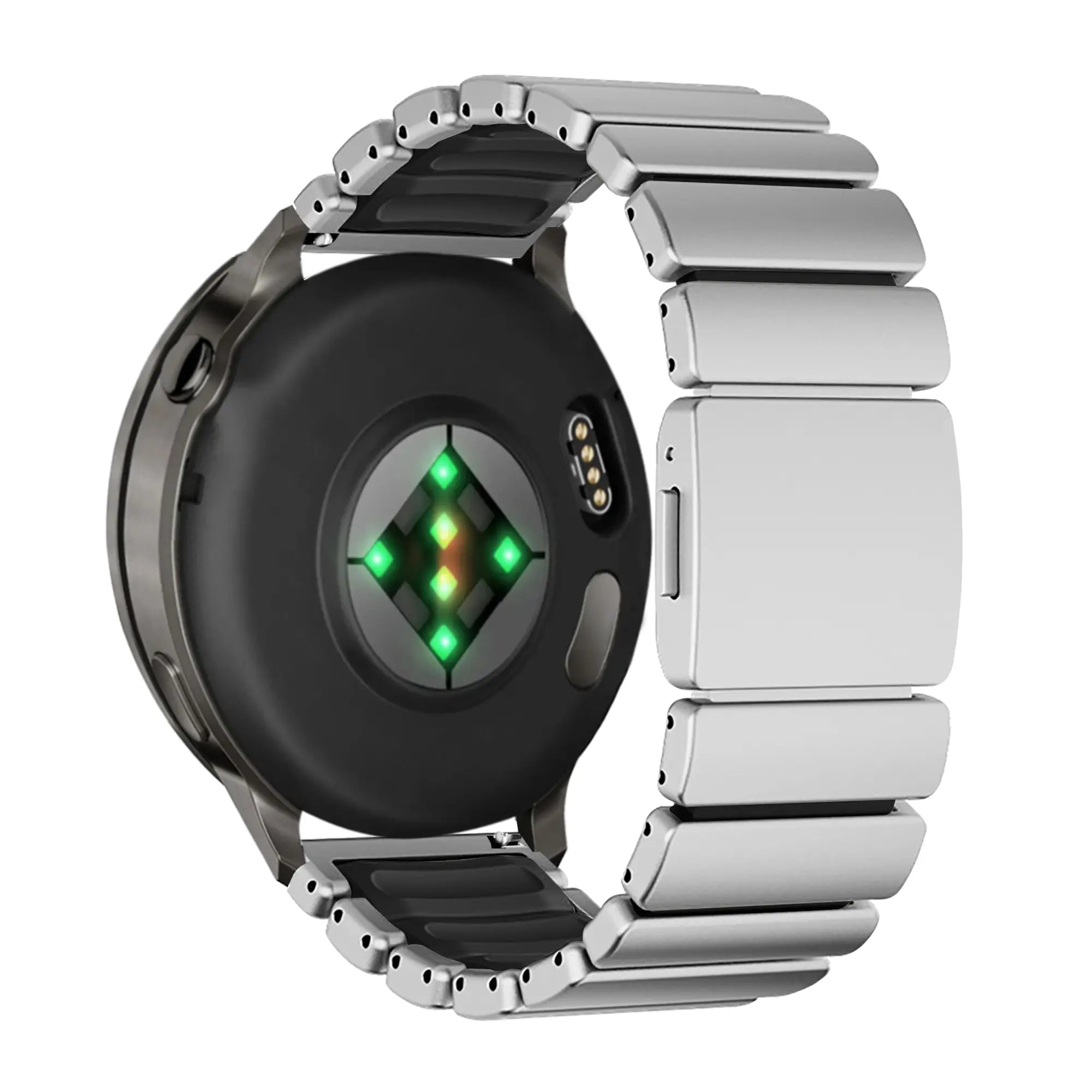 Bandz Garmin D2 Air X15 Titanium Strap 'Hybrid' (Titanium/Black)