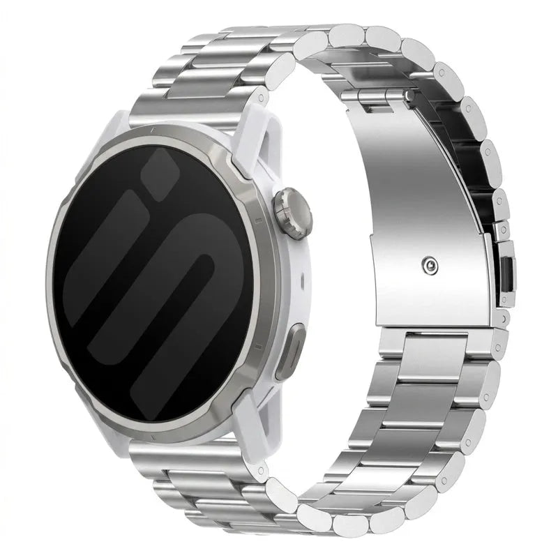 apex 4 46mm titanium band silver