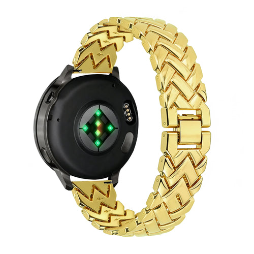 Bandz Huawei Watch GT 5 - 41mm Metal Strap 'V-Type' (Gold)