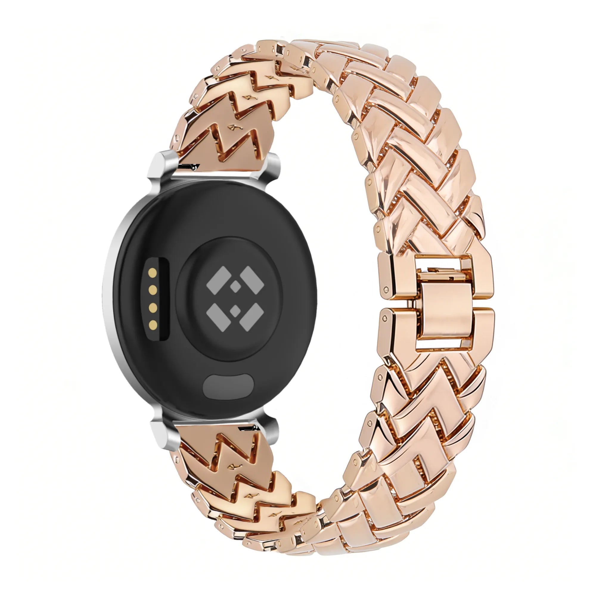 Bandz Garmin Lily 2 Metal Strap 'V-Type' (Rose Gold)