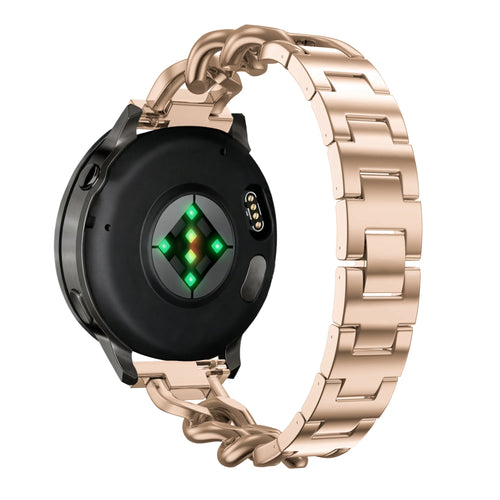 Bandz Fossil Gen 6 - 42mm Metal Strap 'Chains' (Rose Gold)
