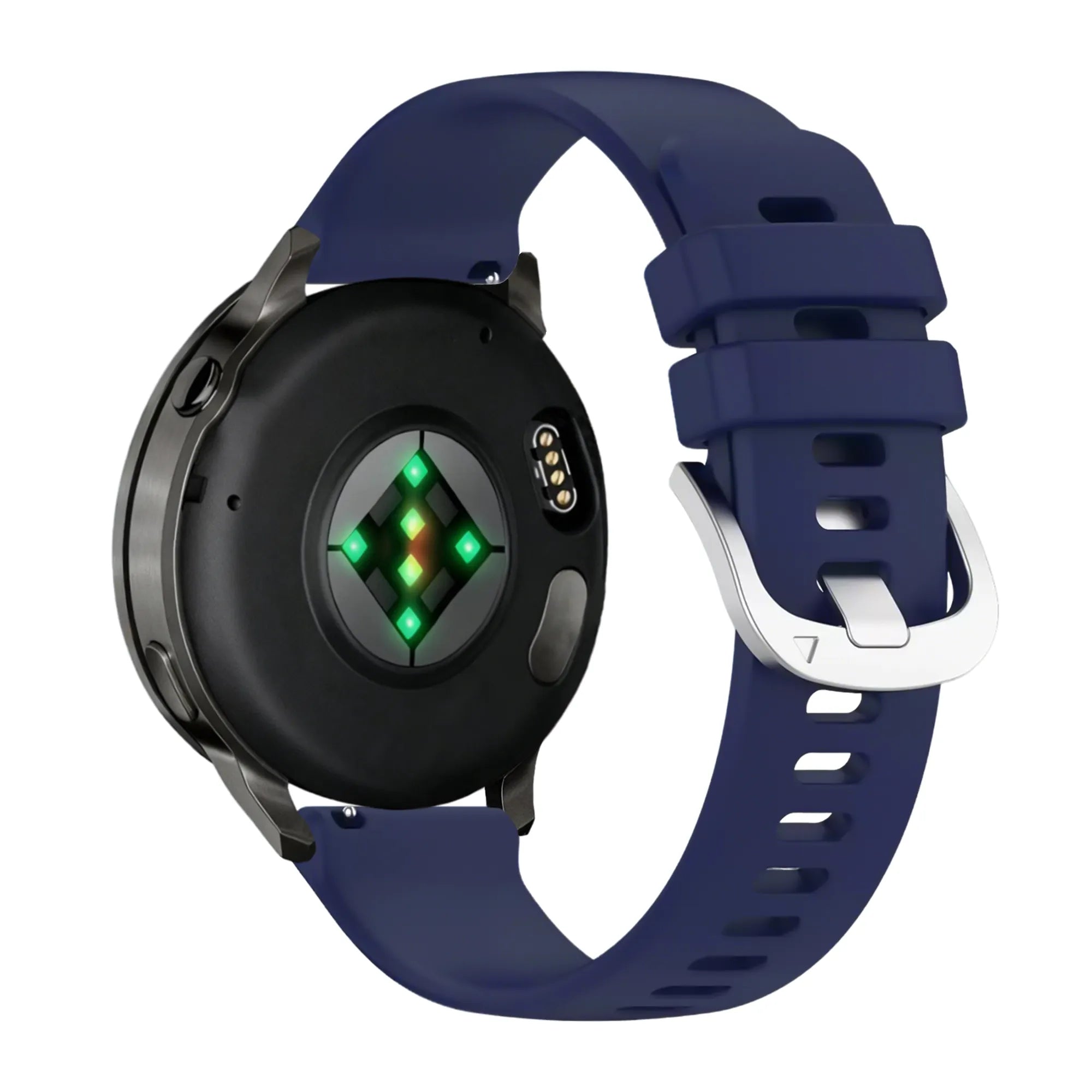 Bandz Garmin Vivomove 3s Silicone Strap 'Classic' (Dark Blue)
