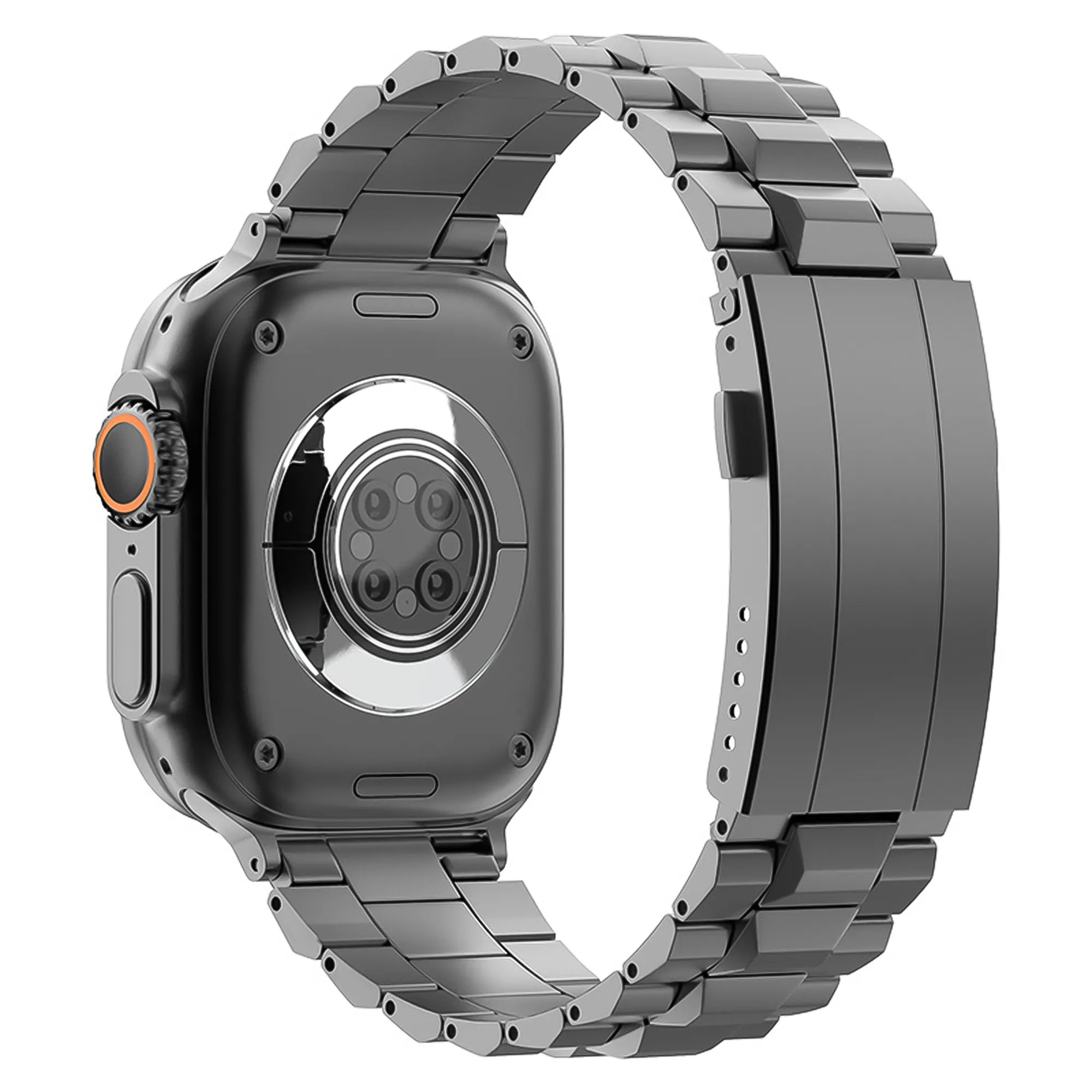 Bandz Apple Watch Titanium Strap 'Deluxe' (Graphite)