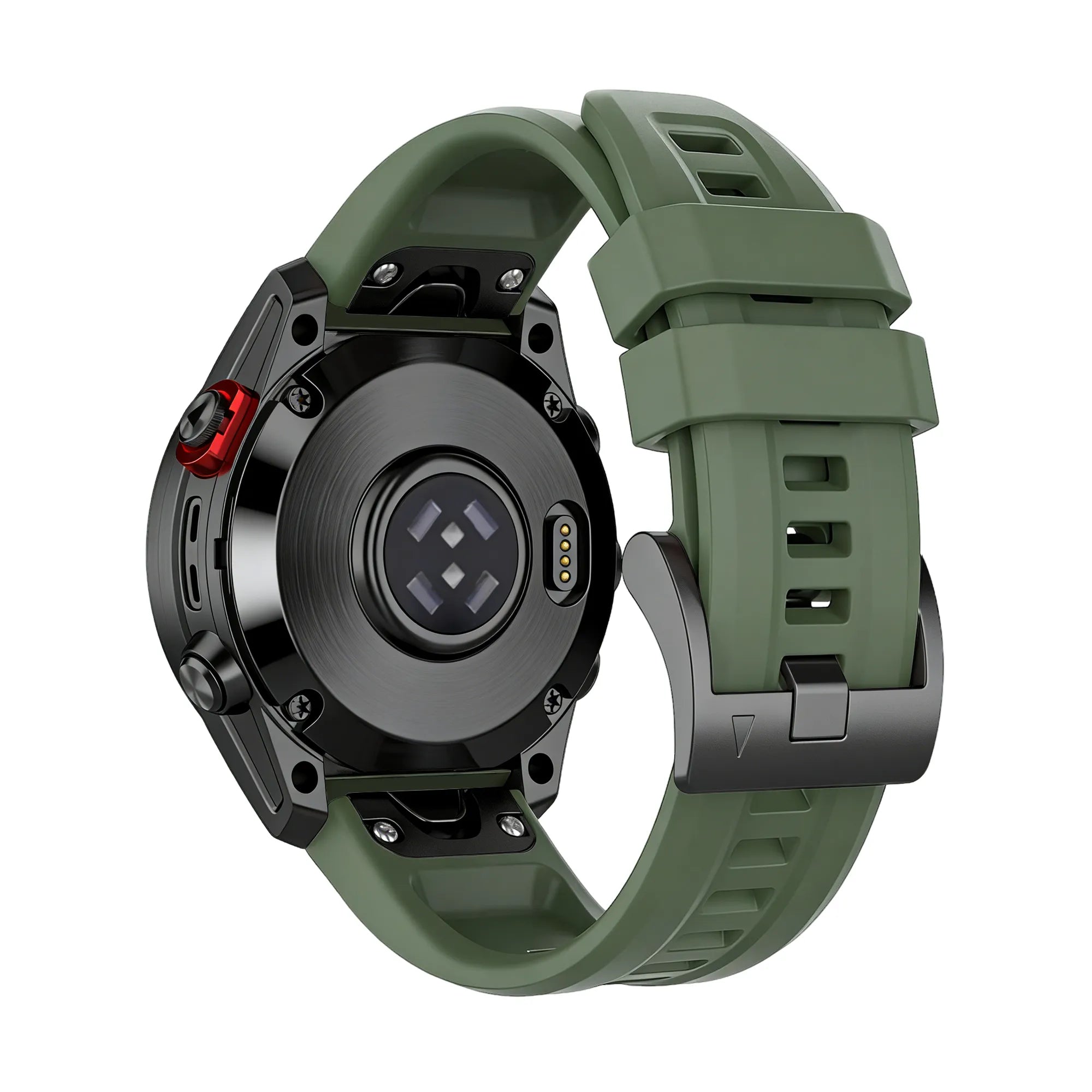 Bandz Garmin Approach S62 Silicone Strap 'Classic' (Army Green)