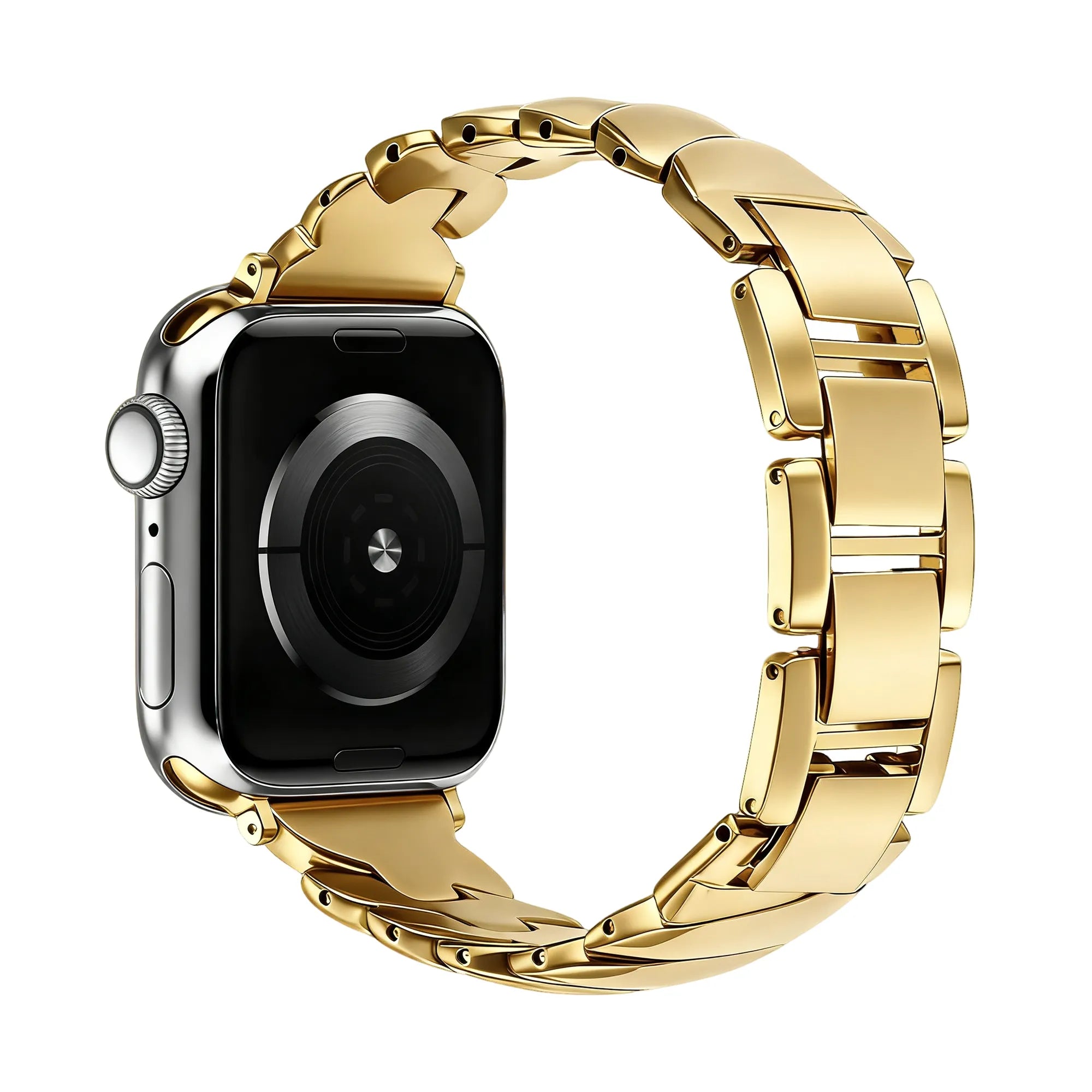 Bandz Apple Watch Premium Metal Strap 'Twisted' (Gold)