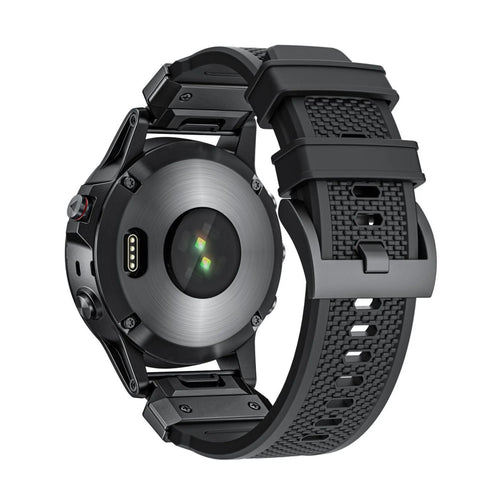 Bandz Garmin Enduro 1 / 2 / 3 Silicone Strap 'Explorer' (Black)