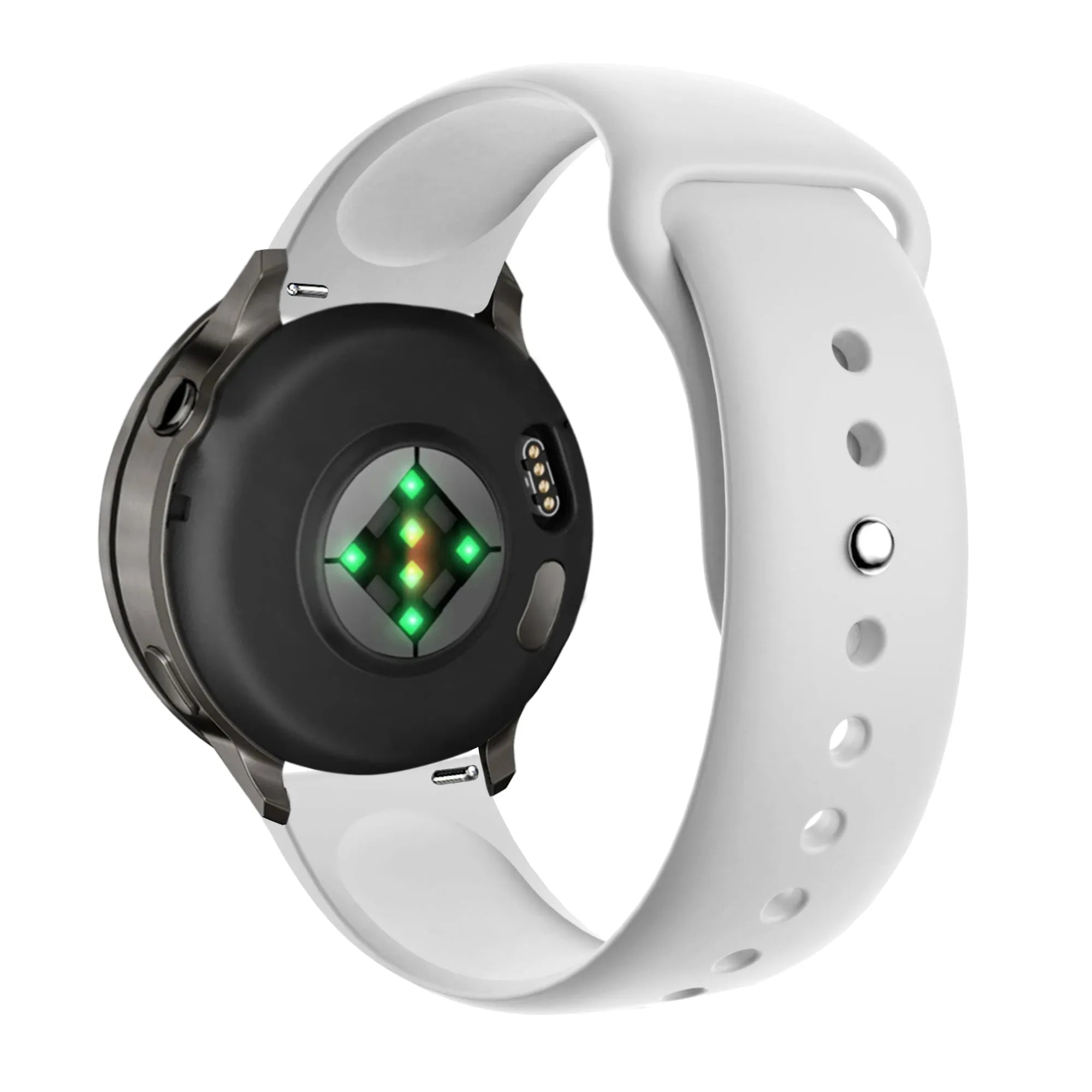 Bandz Garmin Forerunner 265s Sport Strap 'Deluxe' (White)