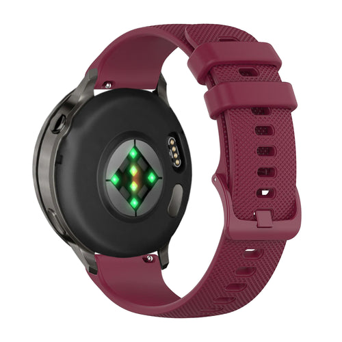 Bandz Garmin D2 Air X10 Silicone Strap 'Premium' (Wine Red)