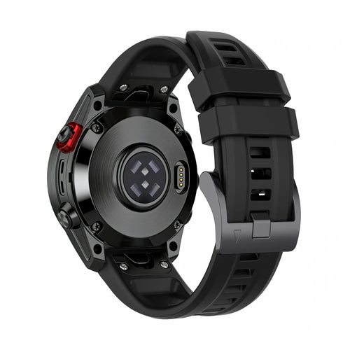 Bandz Garmin Forerunner 965 Silicone Strap 'Classic' (Black)