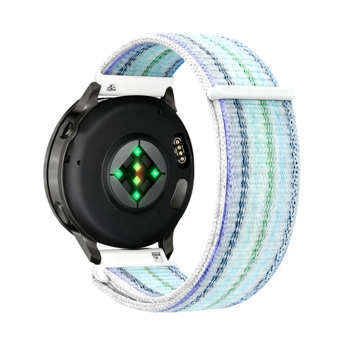 Bandz Garmin Venu 3s Nylon Loop Strap (Blue Stripes)