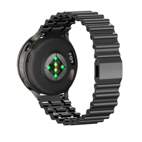 Bandz Polar Vantage M3 Premium Steel Strap 'Ocean' (Black)