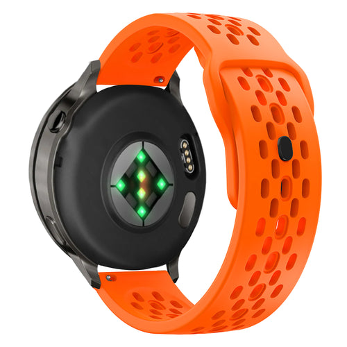 Bandz Garmin Forerunner 265 Silicone Strap 'Air' (Orange)