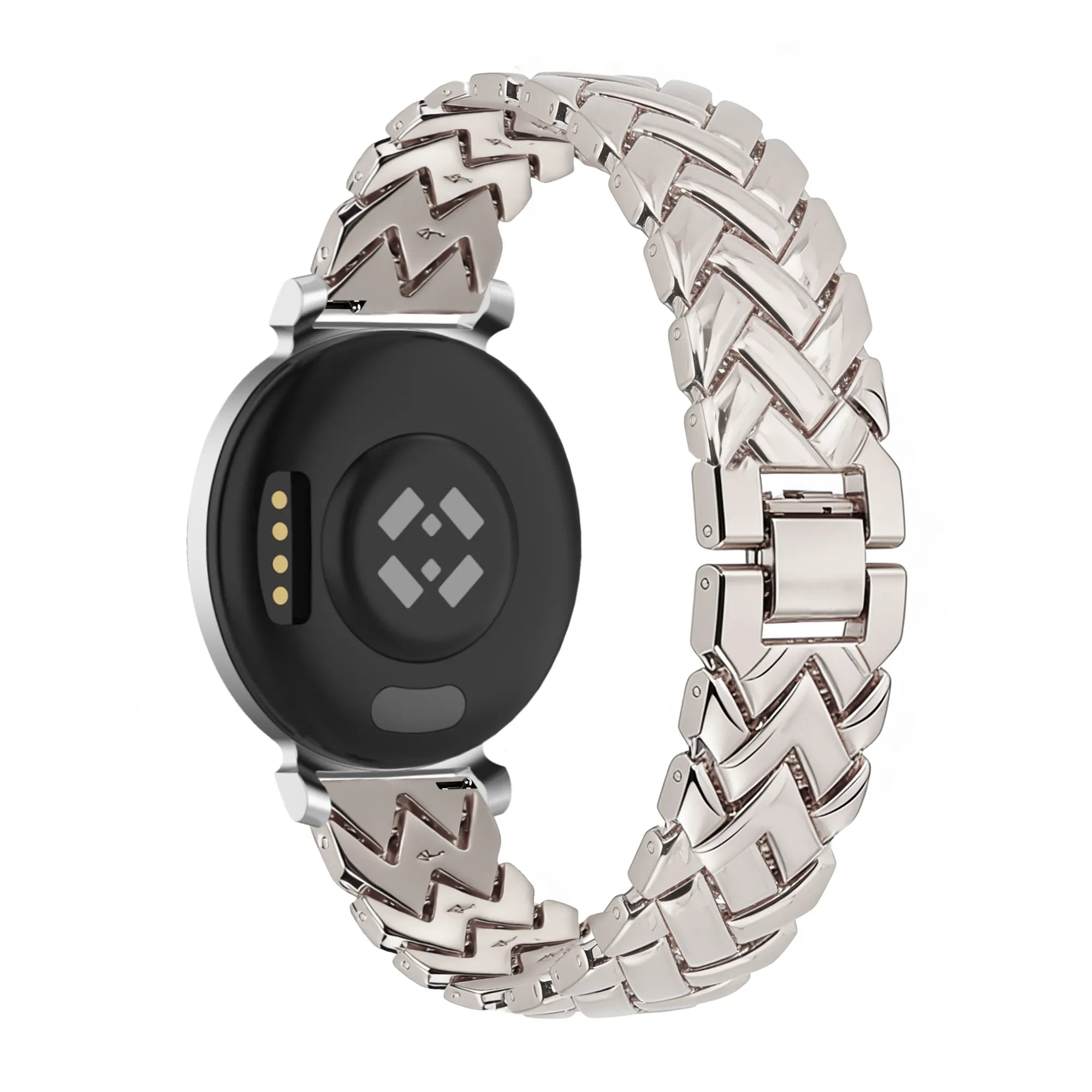 Bandz Garmin Lily 2 Metal Strap 'V-Type' (Starlight)