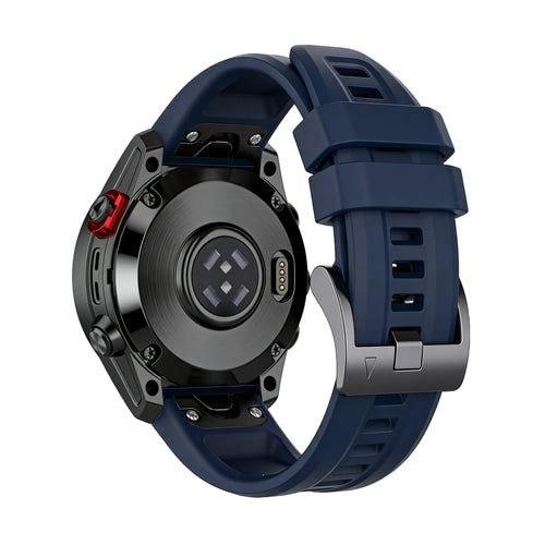 Bandz Garmin Forerunner 970 Silicone Strap 'Classic' (Dark Blue)