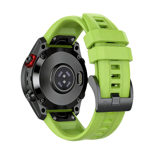 Bandz Garmin Enduro 1 / 2 / 3 Silicone Strap 'Classic' (Light Green)