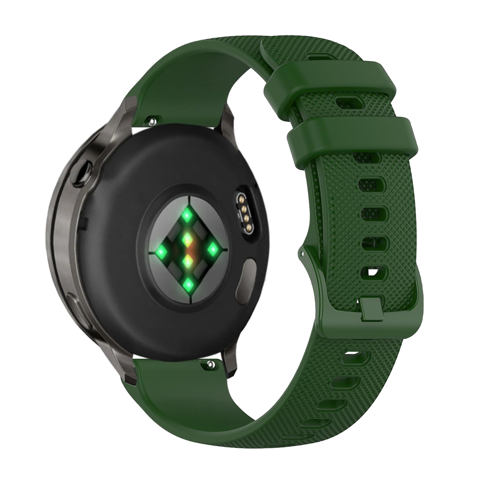 Bandz Garmin D2 Air X10 Silicone Strap 'Premium' (Army Green)