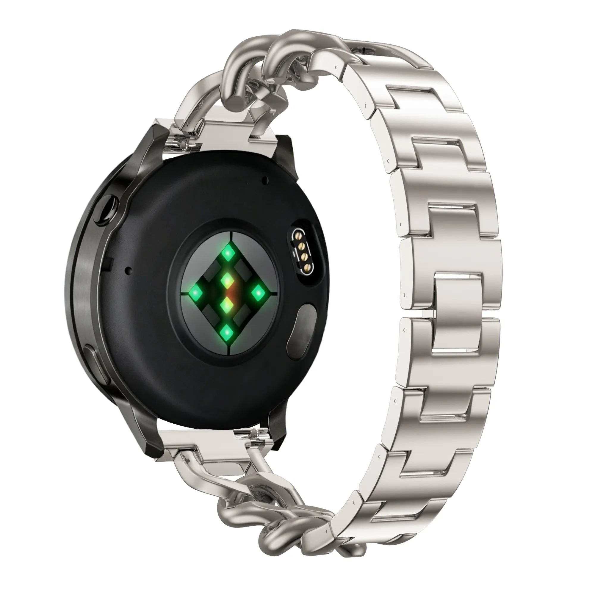 Bandz OnePlus Watch 3 - 43mm Metal Strap 'Chains' (Starlight)