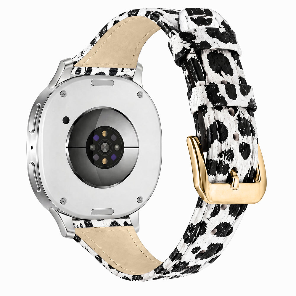 Samsung Galaxy Watch 8 - 40mm Leather Strap (Leopard)